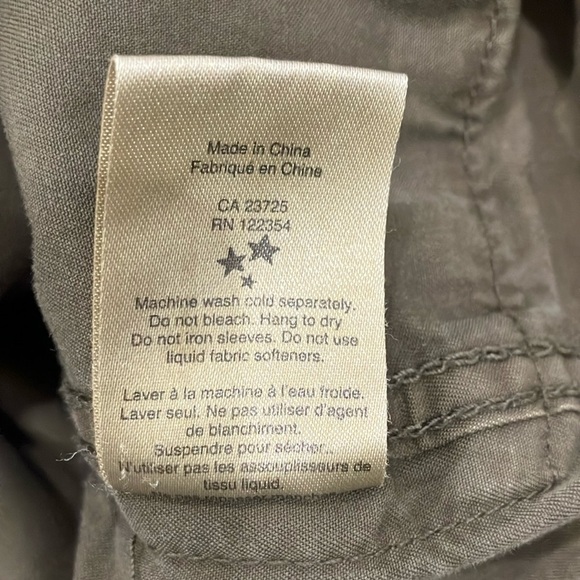 Talula small army Green / Black Utility Jacket with Hood - damaged - Picture 4 of 16